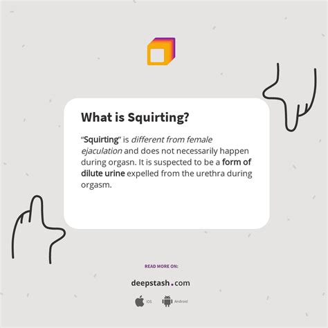 squirting vagina|Squirting: Definition, how it feels, and tips